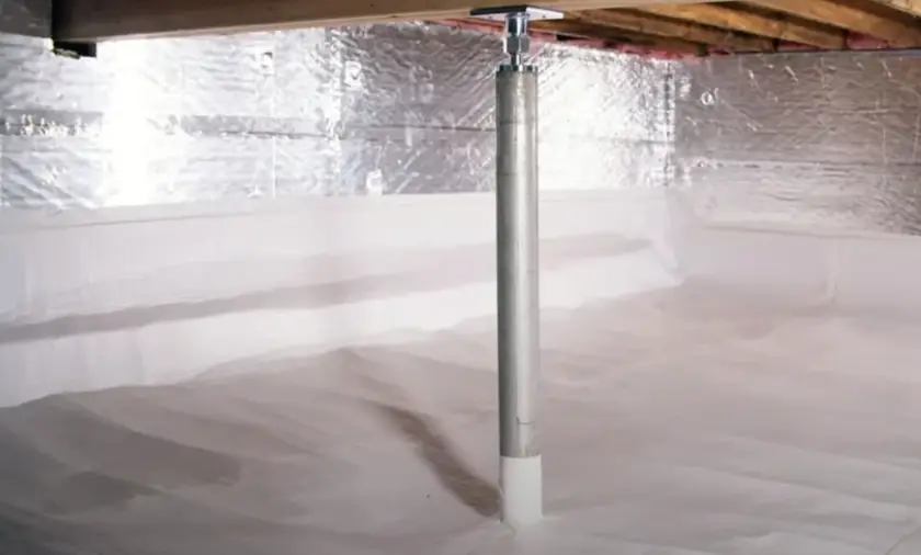 Crawl space solutions in South Carolina image overlay for a testimonial video